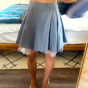 Anagram skirt with tulle